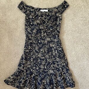 Zara Ruffle Hem Dress